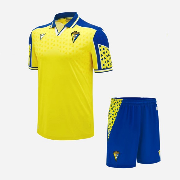 Camiseta Cádiz Replica Primera Ropa Niño 2024/25